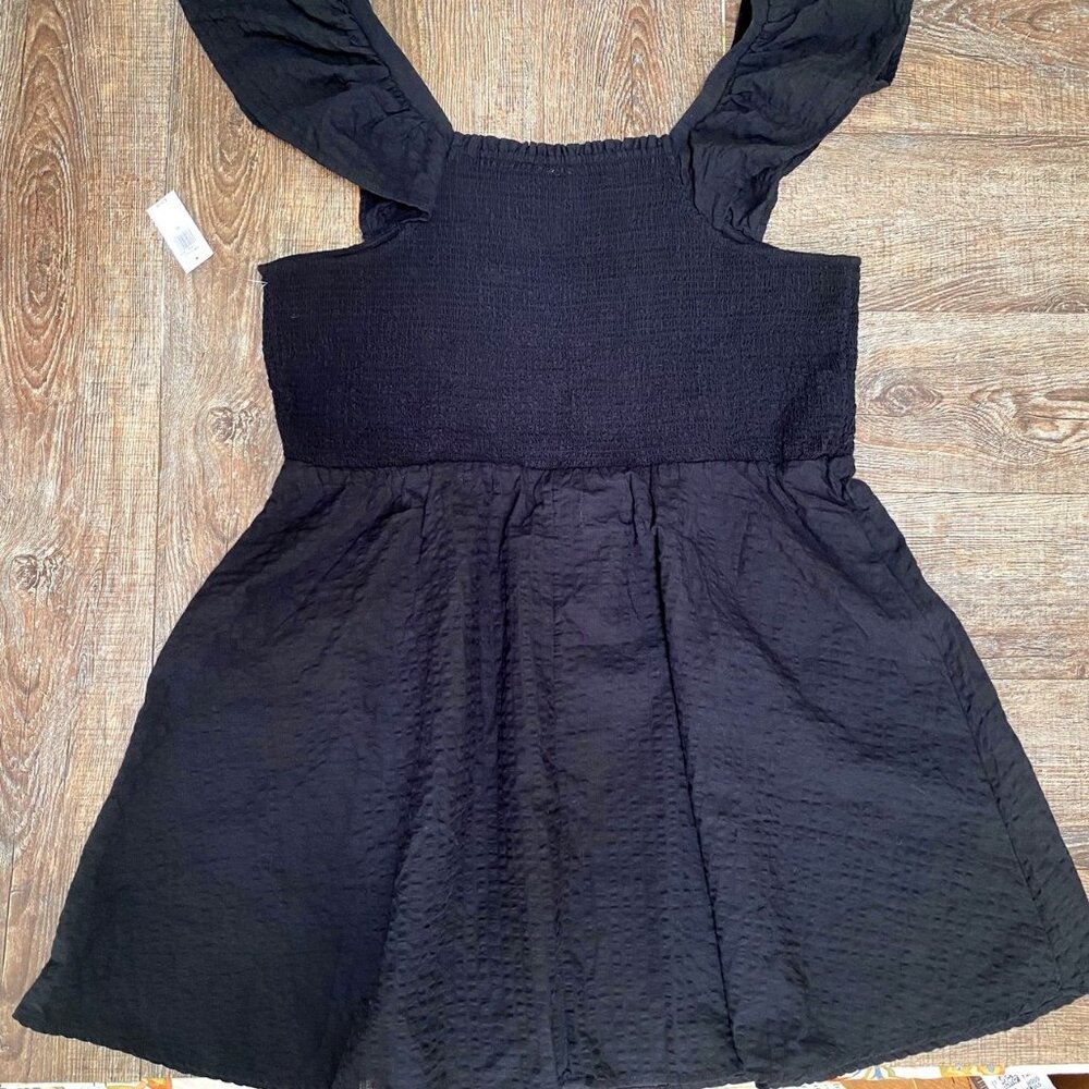 NWT Old Navy Womens Smocked Babydoll Mini Dress Size XL Boho Hippie Festival